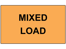 Mixed load labels