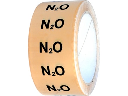 N20 pipeline identification tape.