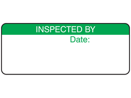 Inspected by label