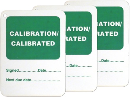 Calibration, calibrated tag.