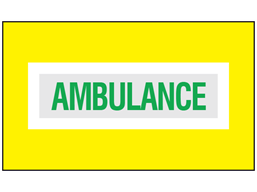 Ambulance safety armband