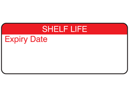 Shelf life label