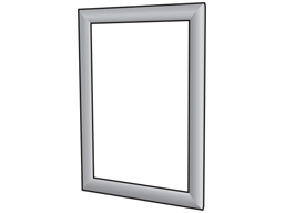 Aluminium snap frames