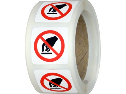 Do not touch symbol label.