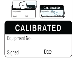 Calibrated jumbo write and seal labels.