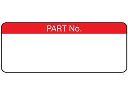 Part number label