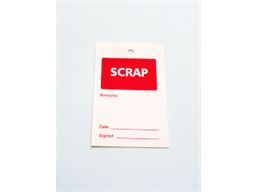 Scrap tag