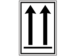 This way up arrows