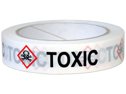 Toxic GHS tape.