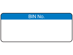 Bin number label