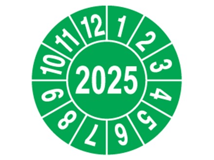 Inspection 2025 and month label