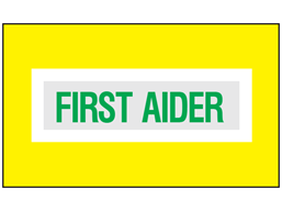 First aider safety armband