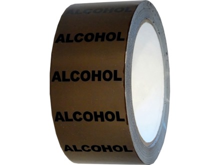 Alcohol pipeline identification tape.