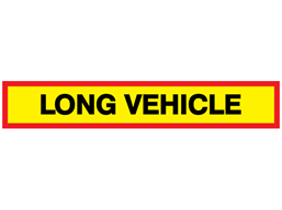 Long Vehicle Sign