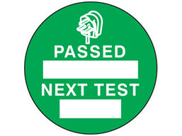 Passed next test label.