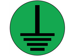 Earth symbol label.