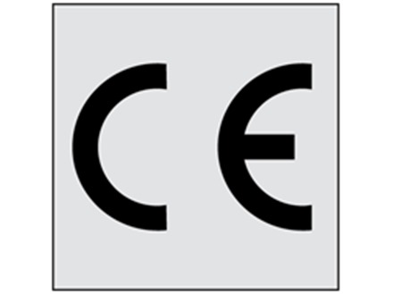 CE symbol labels.