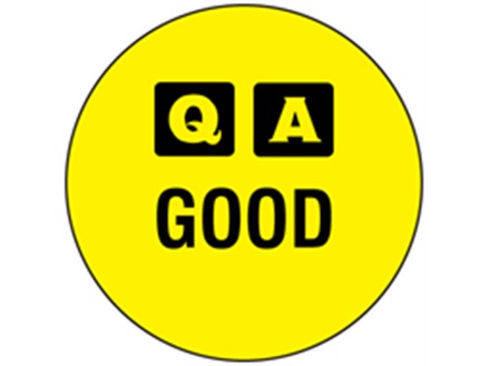 QA Good label