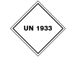 UN 1933 Labels (Flammable Liquid, Xylene)