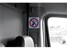 No mobile phones symbol safety sign.