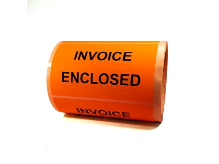 Invoice enclosed labels