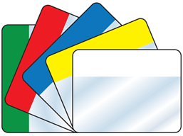 Cable marking label, 52mm x 40mm.