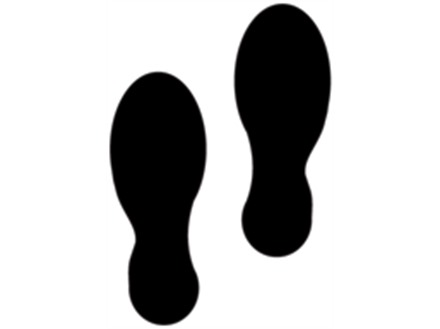 Black footprints