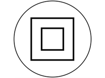 Protection isolation symbol label