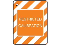 Restricted calibration tag.