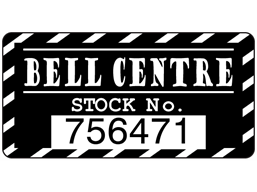 Assetmark serial number label (logo / full design), 19mm x 38mm