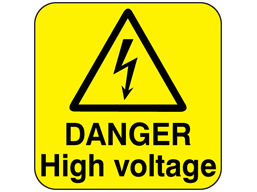 Danger high voltage