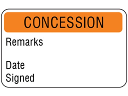 Concessions quality assurance label