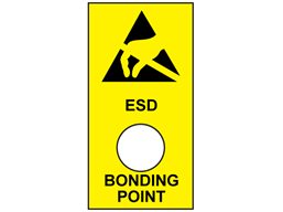 ESD bonding point label.