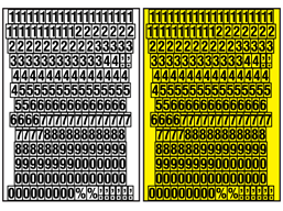 Magnetic number set