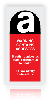 Asbestos Warning Labels Signs Tape Label Source