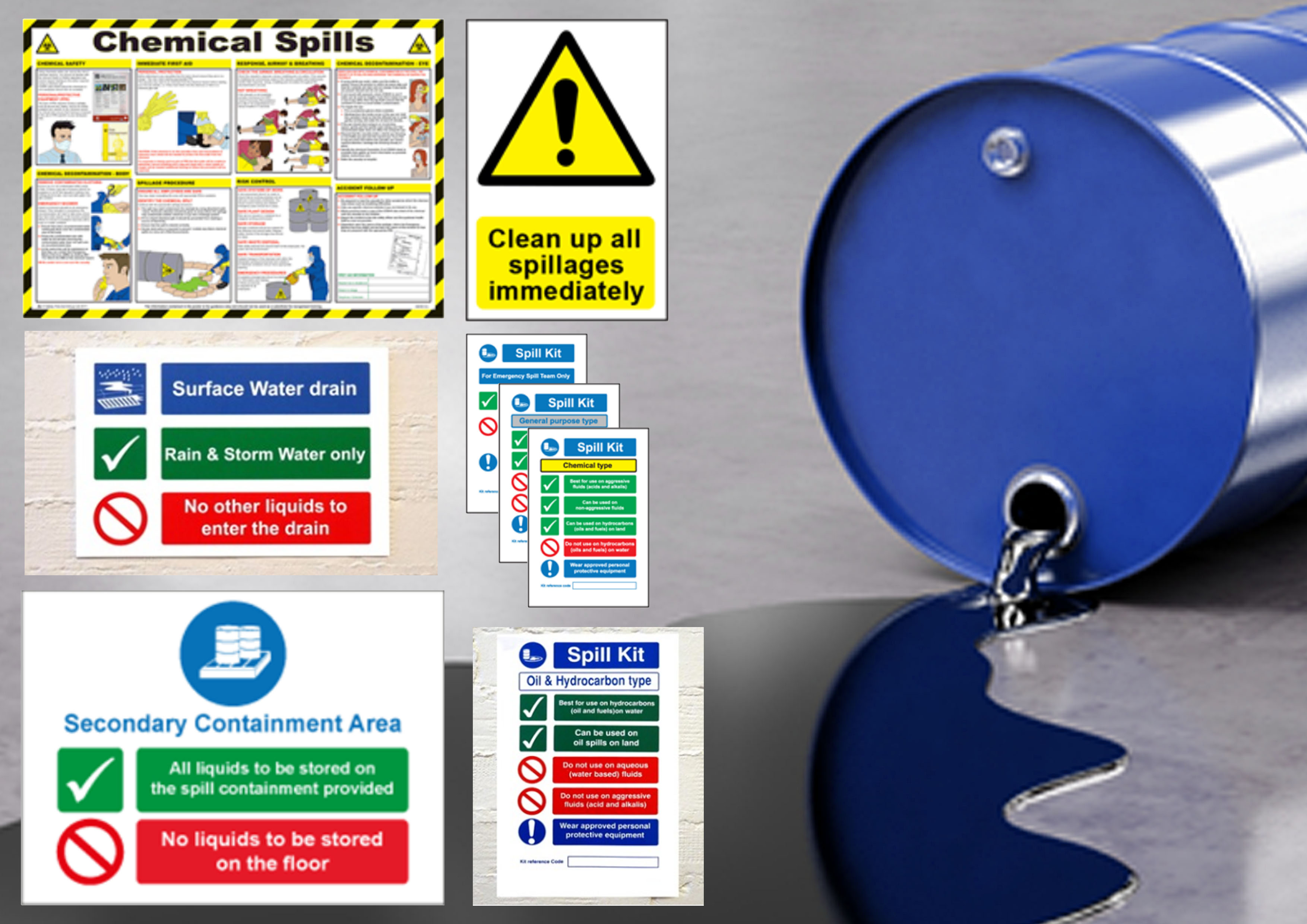 image of a spillage assessment
