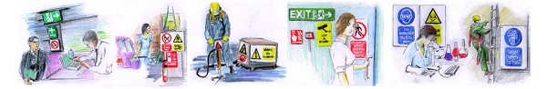 Safety signs