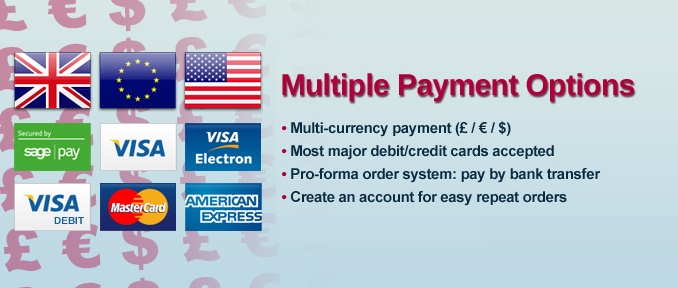 Multiple Payment Options