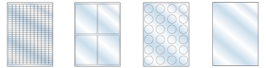 clear laser printer labels