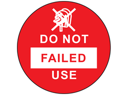 Do Not Use Labels for Electrical Plugs