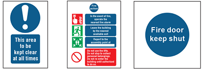Health and Safety Signs
